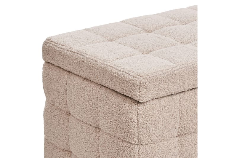 Fotpall Michigan Beige - Beige - Möbler - Vardagsrum - Stolar & sittmöbler - Pallar - Fotpall