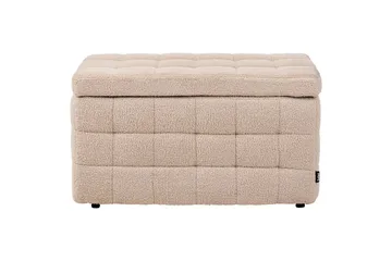 Fotpall Michigan Beige - Beige - Möbler - Vardagsrum - Stolar & sittmöbler - Pallar - Fotpall