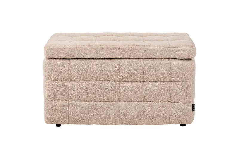 Fotpall Michigan Beige - Beige - Möbler - Vardagsrum - Stolar & sittmöbler - Pallar - Fotpall