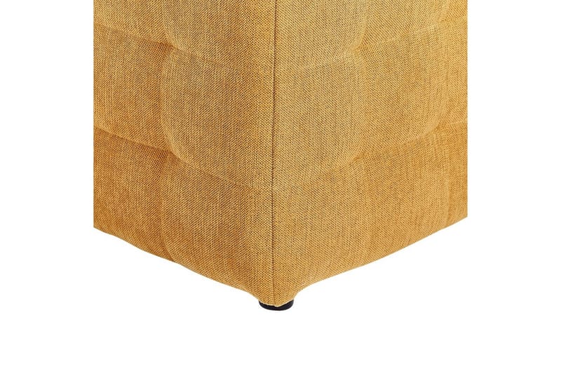 Fotpall Michigan Gul - Gul - Möbler - Vardagsrum - Stolar & sittmöbler - Pallar - Fotpall