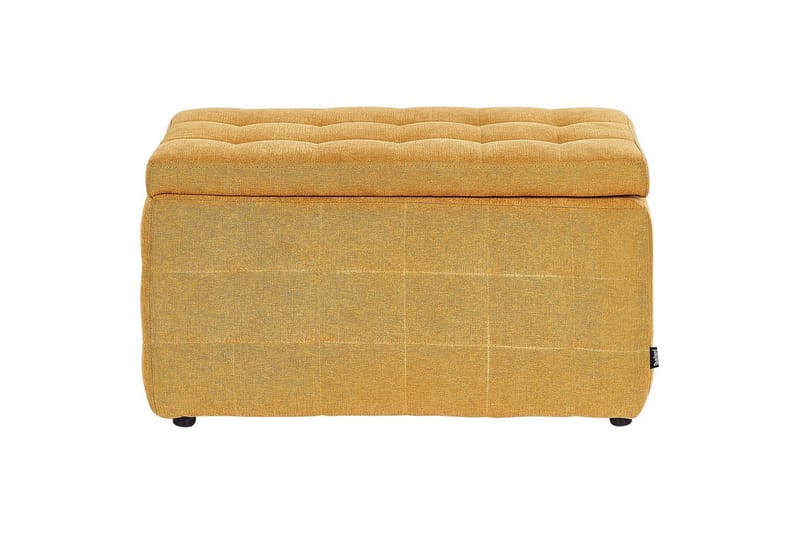 Fotpall Michigan Gul - Gul - Möbler - Vardagsrum - Stolar & sittmöbler - Pallar - Fotpall