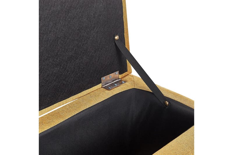 Fotpall Michigan Gul - Gul - Möbler - Vardagsrum - Stolar & sittmöbler - Pallar - Fotpall