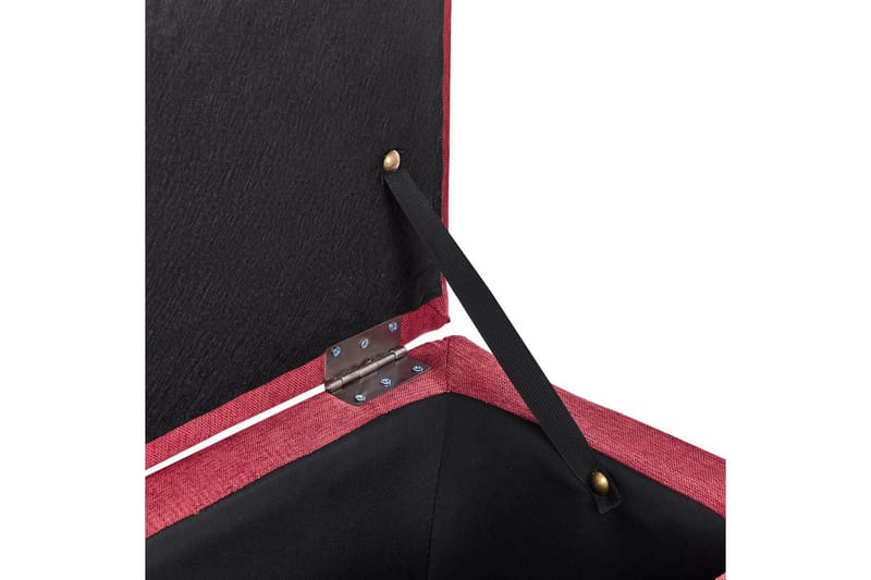 Fotpall Michigan Röd - Röd - Möbler - Vardagsrum - Stolar & sittmöbler - Pallar - Fotpall