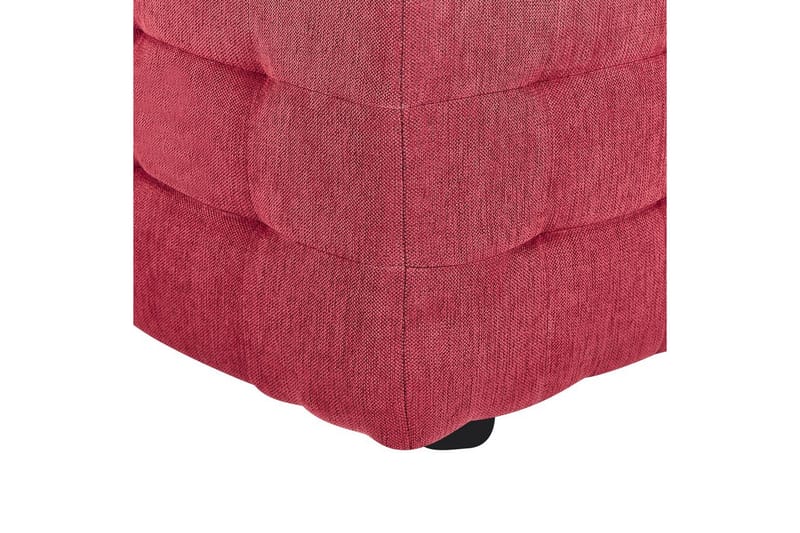 Fotpall Michigan Röd - Röd - Möbler - Vardagsrum - Stolar & sittmöbler - Pallar - Fotpall
