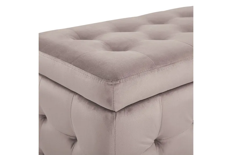 Fotpall Michigan Rosa - Rosa - Möbler - Vardagsrum - Stolar & sittmöbler - Pallar - Fotpall