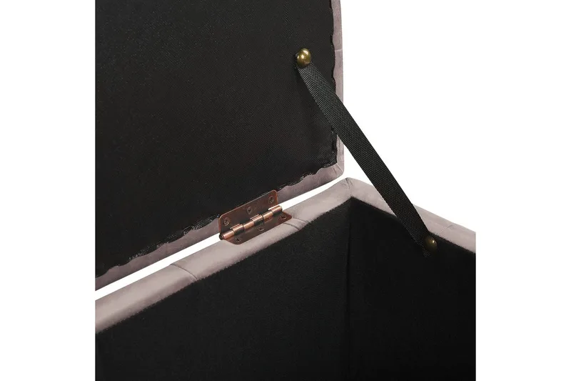 Fotpall Michigan Rosa - Rosa - Möbler - Vardagsrum - Stolar & sittmöbler - Pallar - Fotpall