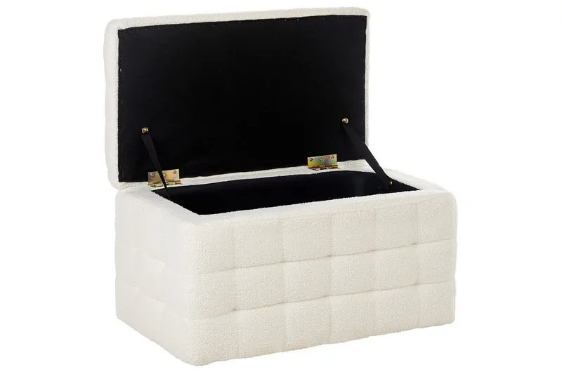 Fotpall Michigan Vit - Vit - Möbler - Vardagsrum - Stolar & sittmöbler - Pallar - Fotpall