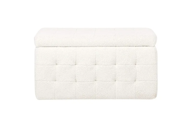 Fotpall Michigan Vit - Vit - Möbler - Vardagsrum - Stolar & sittmöbler - Pallar - Fotpall