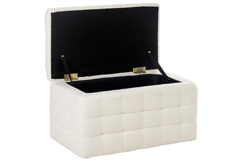 Fotpall Michigan Vit - Vit - Möbler - Vardagsrum - Stolar & sittmöbler - Pallar - Fotpall