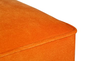 Mostert Fotpall - Orange - Möbler - Vardagsrum - Stolar & sittmöbler - Pallar - Fotpall