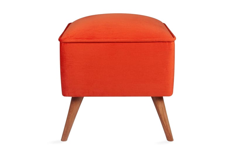 Mostert Fotpall - Röd - Möbler - Vardagsrum - Stolar & sittmöbler - Pallar - Fotpall
