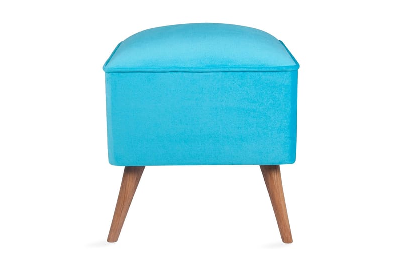 Mostert Fotpall - Turkos - Möbler - Vardagsrum - Stolar & sittmöbler - Pallar - Fotpall