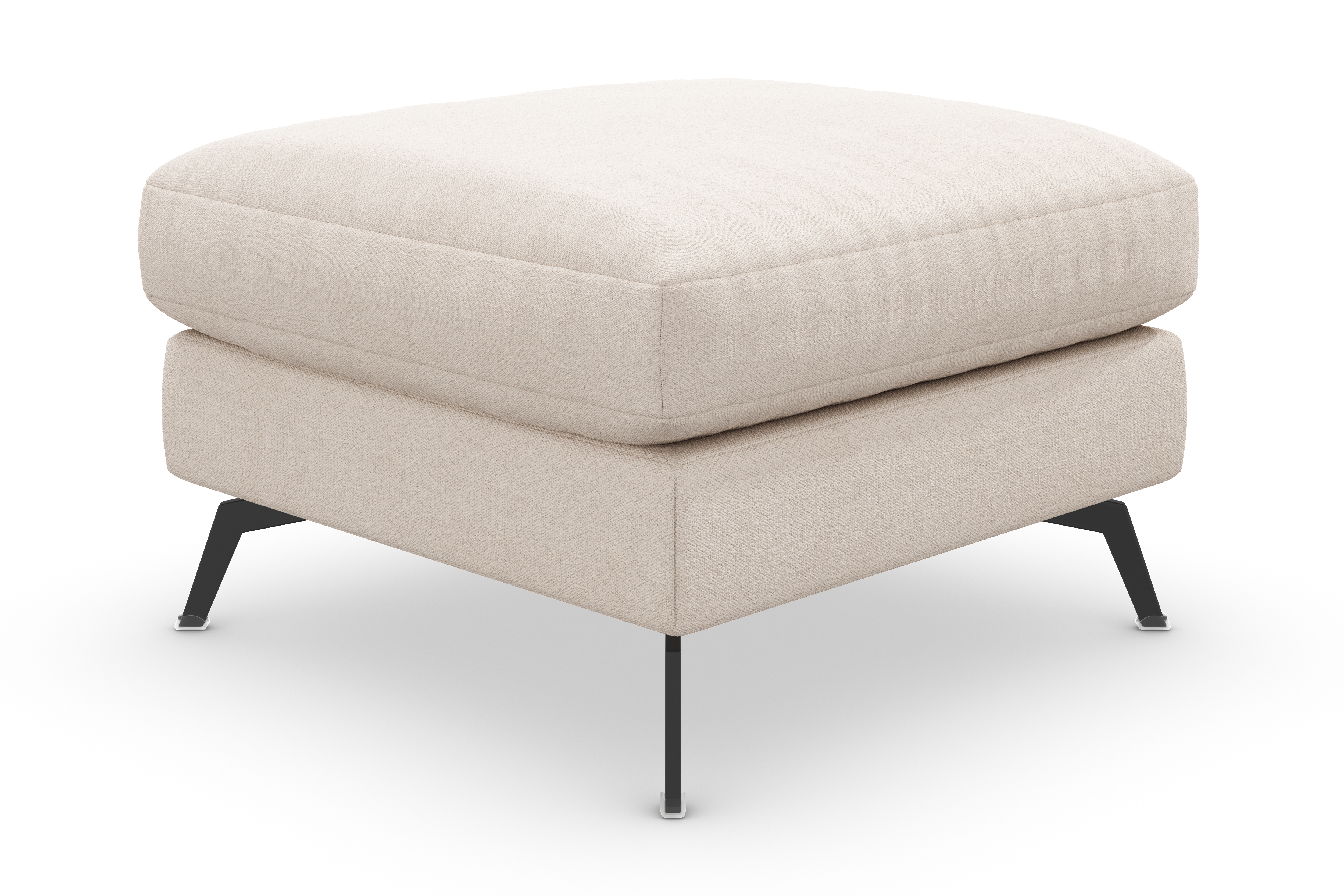 nashville lyx fotpall beige/svart -