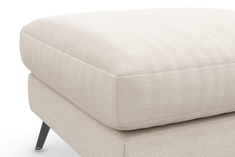 NASHVILLE LYX Fotpall Beige/Svart - Möbler - Vardagsrum - Stolar & sittmöbler - Pallar - Fotpall