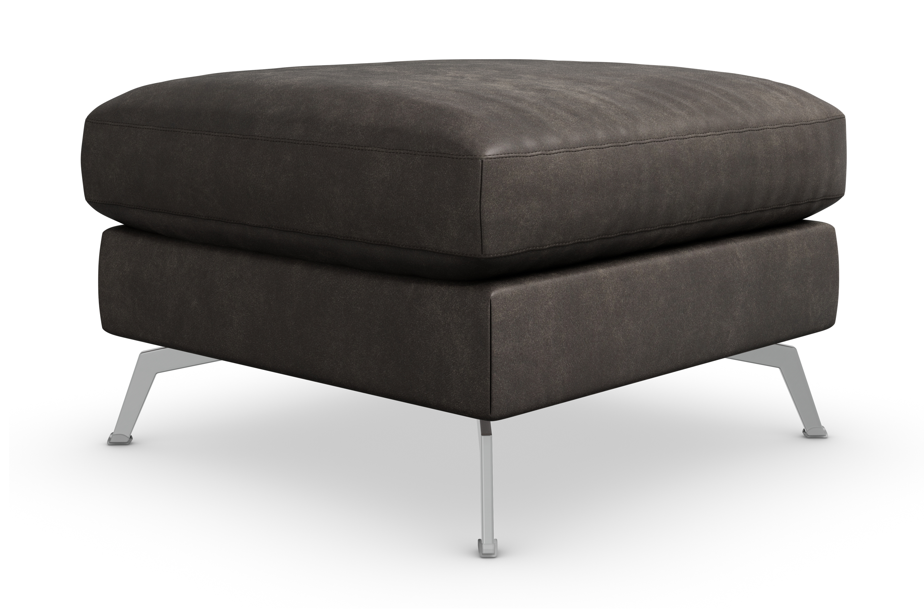 nashville lyx fotpall konstläder svart -