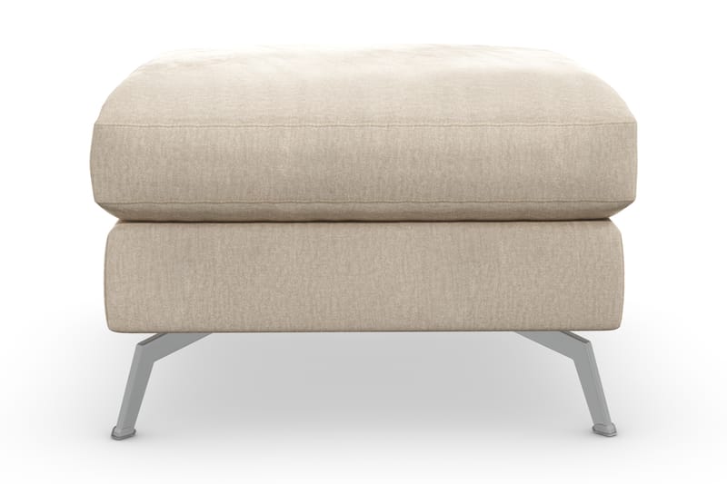 NASHVILLE LYX Fotpall Sammet Beige - Möbler - Vardagsrum - Stolar & sittmöbler - Pallar - Fotpall
