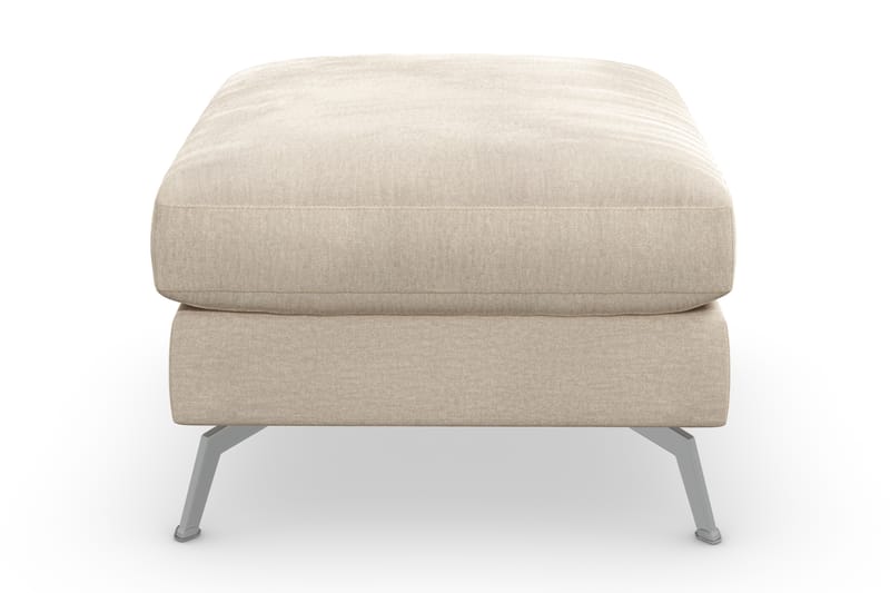 NASHVILLE LYX Fotpall Sammet Beige - Möbler - Vardagsrum - Stolar & sittmöbler - Pallar - Fotpall