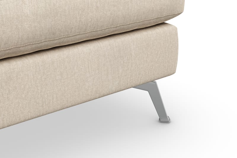 NASHVILLE LYX Fotpall Sammet Beige - Möbler - Vardagsrum - Stolar & sittmöbler - Pallar - Fotpall
