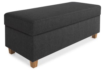 NEW YORK Fotpall med Förvaring 120x50 Antracit