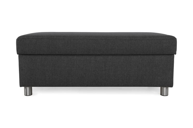 NEW YORK Fotpall med Förvaring 120x50 Antracit - Möbler - Vardagsrum - Stolar & sittmöbler - Pallar - Fotpall