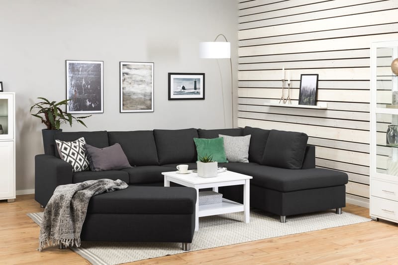 NEW YORK Fotpall med Förvaring 120x50 Antracit - Möbler - Vardagsrum - Stolar & sittmöbler - Pallar - Fotpall