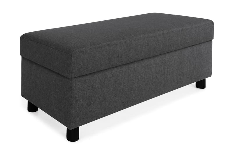 NEW YORK Fotpall med Förvaring 120x50 Antracit - Möbler - Vardagsrum - Stolar & sittmöbler - Pallar - Fotpall