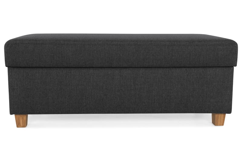 NEW YORK Fotpall med Förvaring 120x50 Antracit - Möbler - Vardagsrum - Stolar & sittmöbler - Pallar - Fotpall