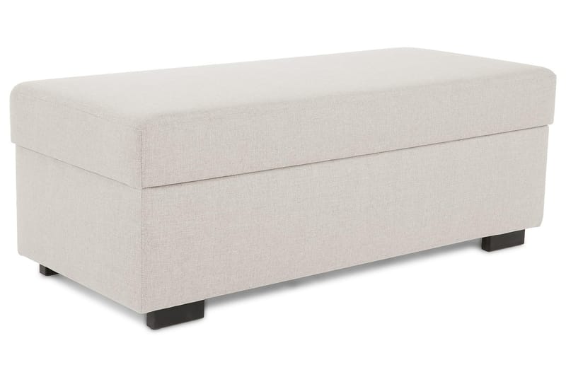 NEW YORK Fotpall med Förvaring 120x50 Beige - Möbler - Vardagsrum - Stolar & sittmöbler - Pallar - Fotpall