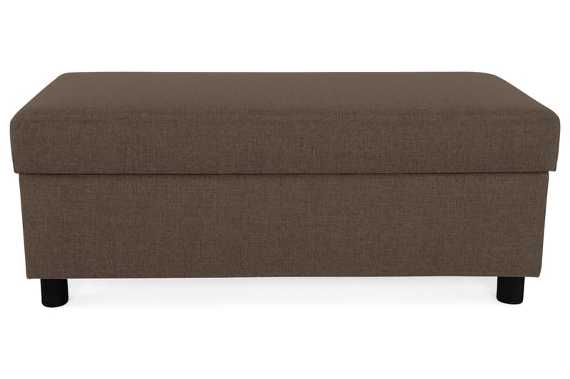 NEW YORK Fotpall med Förvaring 120x50 Brun - Möbler - Vardagsrum - Stolar & sittmöbler - Pallar - Fotpall