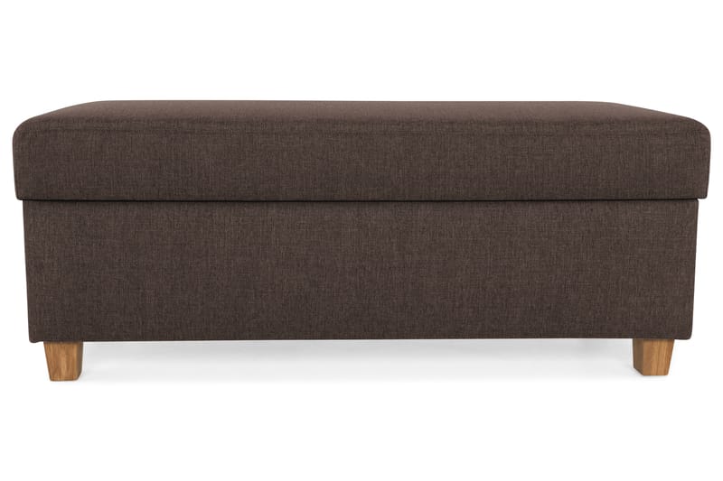 NEW YORK Fotpall med Förvaring 120x50 Brun - Möbler - Vardagsrum - Stolar & sittmöbler - Pallar - Fotpall