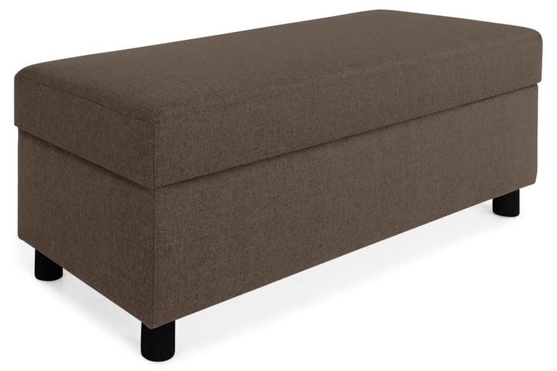 NEW YORK Fotpall med Förvaring 120x50 Brun - Möbler - Vardagsrum - Stolar & sittmöbler - Pallar - Fotpall