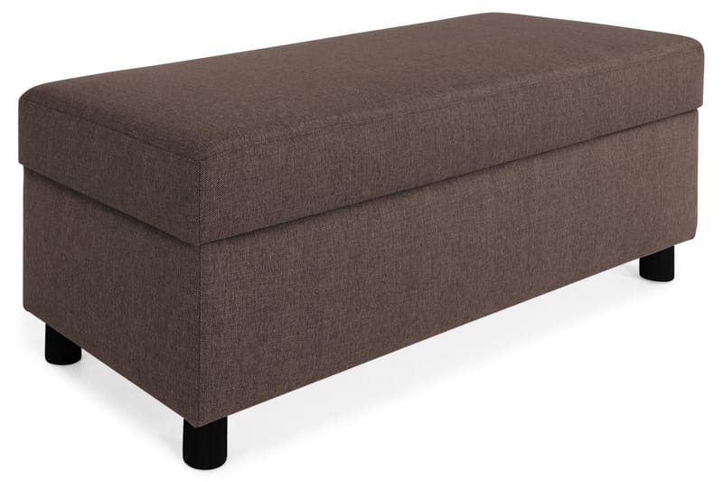 NEW YORK Fotpall med Förvaring 120x50 Brun - Möbler - Vardagsrum - Stolar & sittmöbler - Pallar - Fotpall