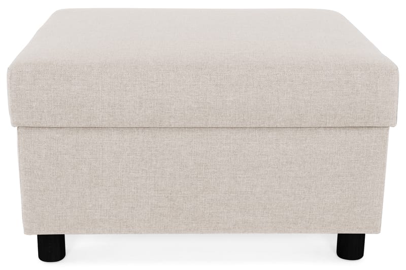NEW YORK Fotpall med Förvaring 80x65 Beige - Möbler - Vardagsrum - Stolar & sittmöbler - Pallar - Fotpall