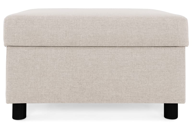 NEW YORK Fotpall med Förvaring 80x65 Beige - Möbler - Vardagsrum - Stolar & sittmöbler - Pallar - Fotpall