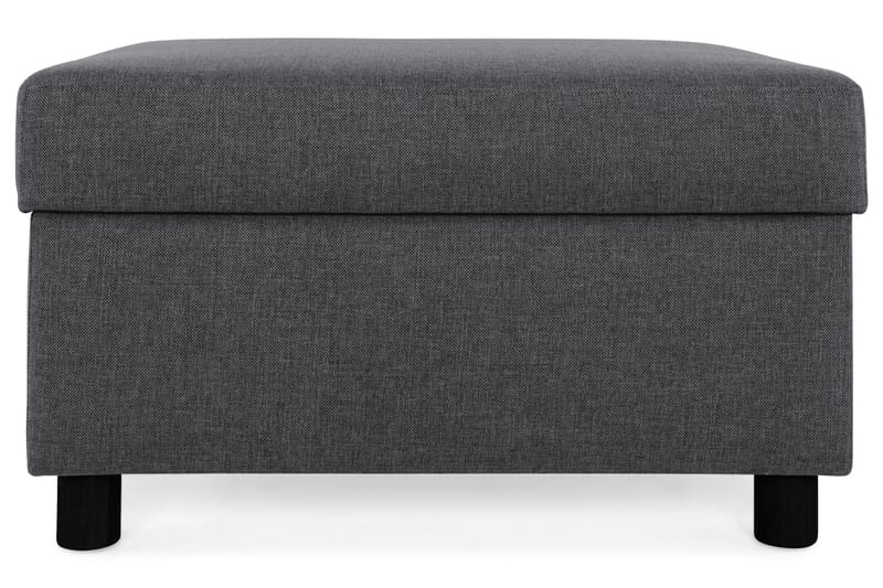 NEW YORK Fotpall med Förvaring 80x65 Mörkgrå - Möbler - Vardagsrum - Stolar & sittmöbler - Pallar - Fotpall