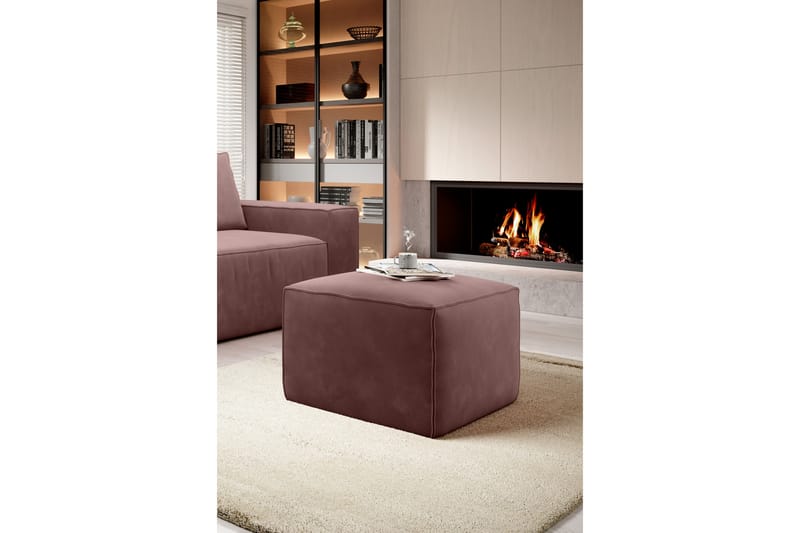 Nirala Fotpall Rosa - Möbler - Vardagsrum - Stolar & sittmöbler - Pallar - Fotpall