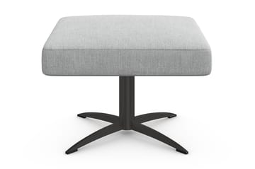 NISTOSO Fotpall Ljusgrå/Svart - Möbler - Vardagsrum - Stolar & sittmöbler - Pallar - Fotpall