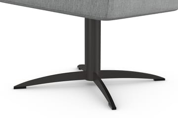 NISTOSO Fotpall Ljusgrå/Svart - Möbler - Vardagsrum - Stolar & sittmöbler - Pallar - Fotpall
