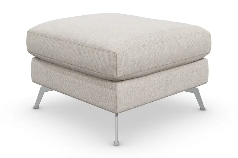 Ocean Lyx Fotpall - Beige - Möbler - Vardagsrum - Stolar & sittmöbler - Pallar - Fotpall