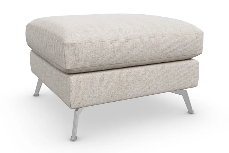 Ocean Lyx Fotpall - Beige - Möbler - Vardagsrum - Stolar & sittmöbler - Pallar - Fotpall