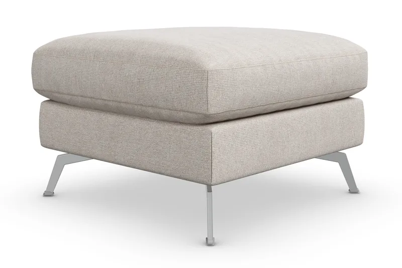 Ocean Lyx Fotpall - Beige - Möbler - Vardagsrum - Stolar & sittmöbler - Pallar - Fotpall