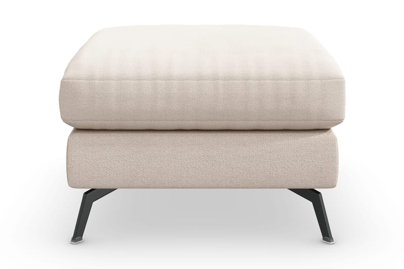 Ocean Lyx Fotpall - Beige/Svart - Möbler - Vardagsrum - Stolar & sittmöbler - Pallar - Fotpall