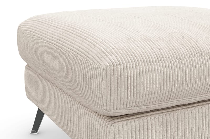 Ocean Lyx Fotpall - Beige/Svart - Möbler - Vardagsrum - Stolar & sittmöbler - Pallar - Fotpall