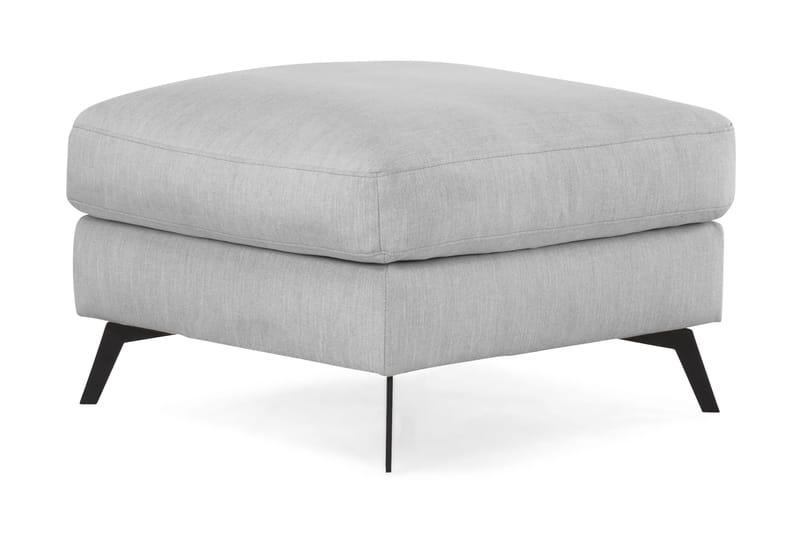 Ocean Lyx Fotpall, Linnegrå, Svarta Ben