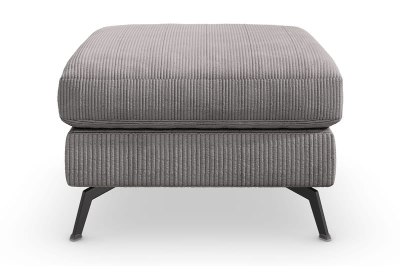 Ocean Lyx Fotpall - Mörkgrå/Svart - Möbler - Vardagsrum - Stolar & sittmöbler - Pallar - Fotpall