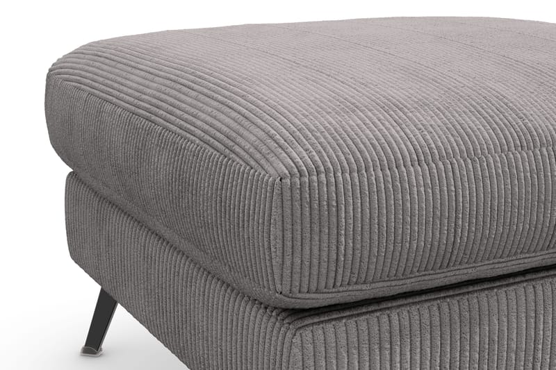 Ocean Lyx Fotpall - Mörkgrå/Svart - Möbler - Vardagsrum - Stolar & sittmöbler - Pallar - Fotpall