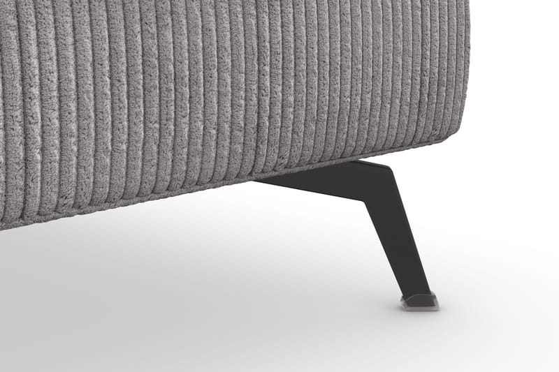 Ocean Lyx Fotpall - Mörkgrå/Svart - Möbler - Vardagsrum - Stolar & sittmöbler - Pallar - Fotpall