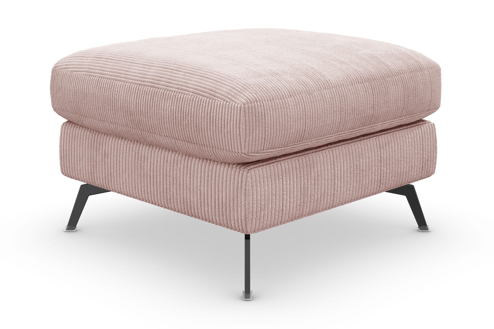 ocean lyx fotpall - rosa/svart