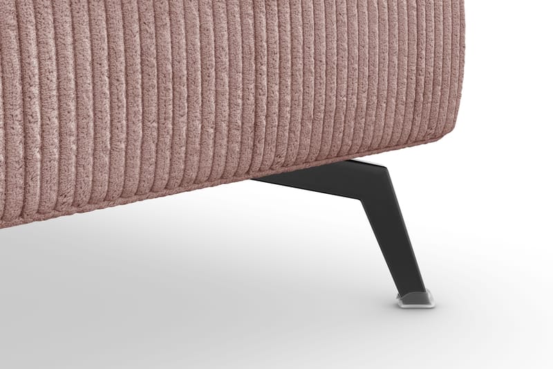 Ocean Lyx Fotpall - Rosa/Svart - Möbler - Vardagsrum - Stolar & sittmöbler - Pallar - Fotpall