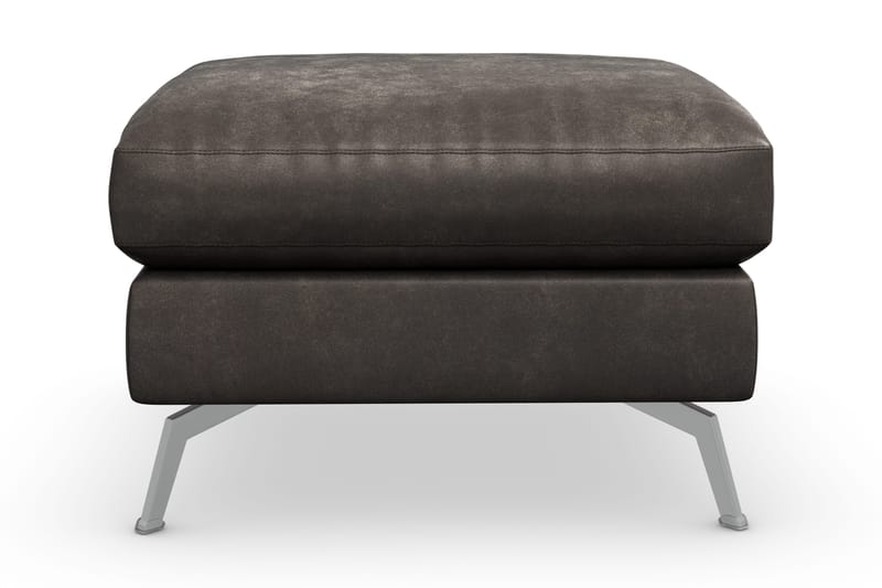 Ocean Lyx Fotpall - Svart/Läder - Möbler - Vardagsrum - Stolar & sittmöbler - Pallar - Fotpall